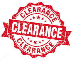 Clearance Items