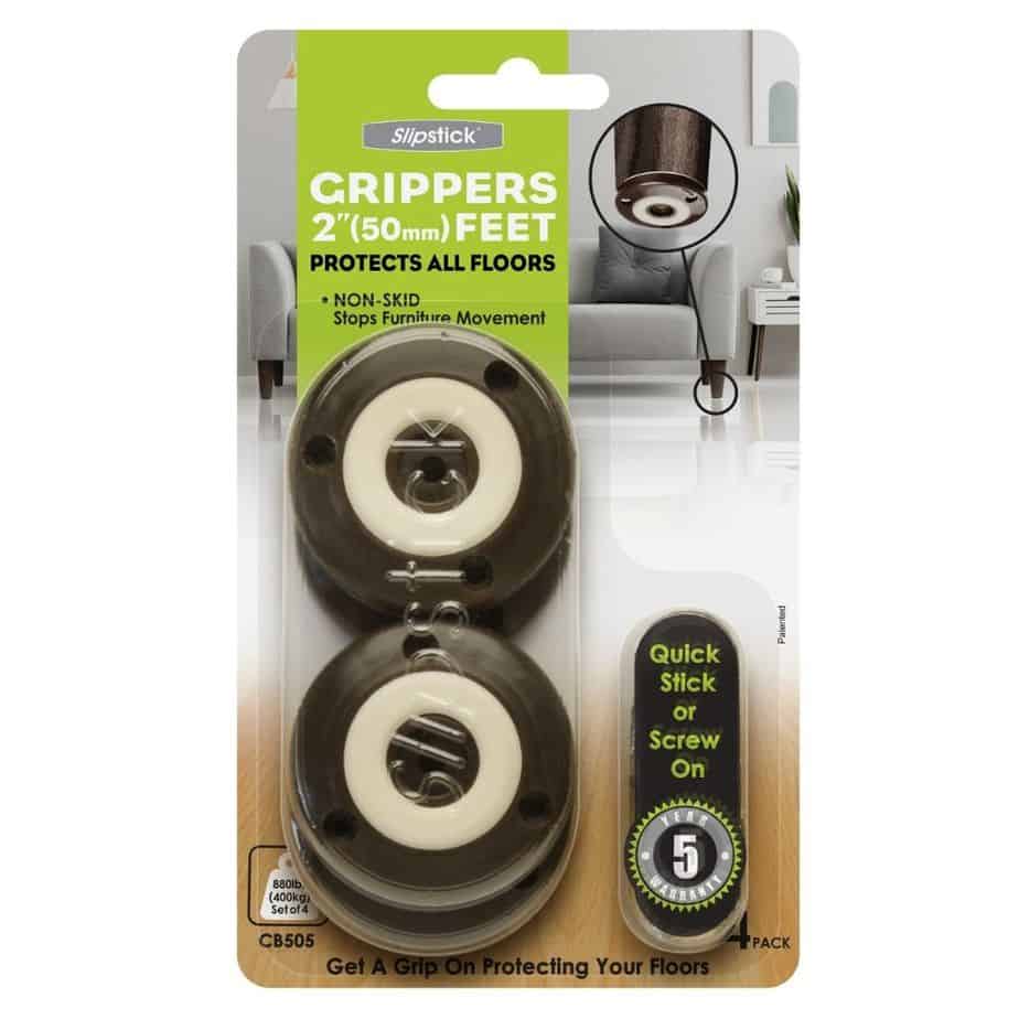 Slipstick CB505 50mm Foot Chocolate Pkt 4