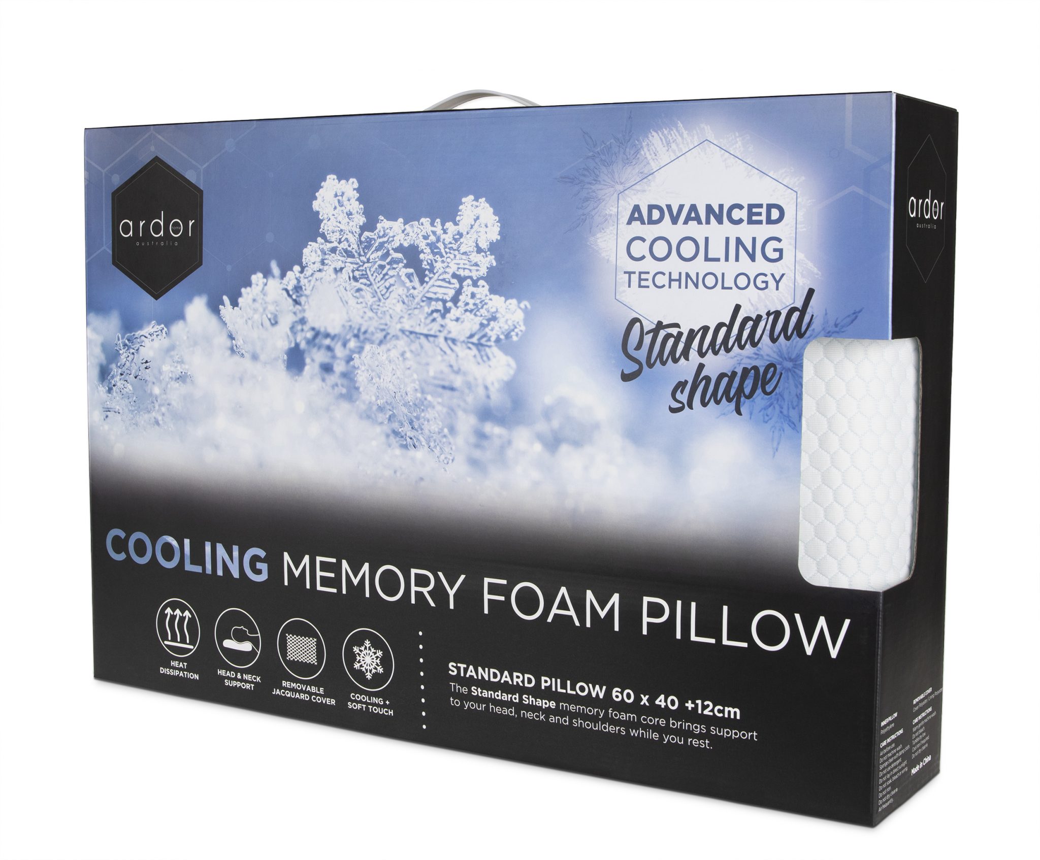 Ardor Cooling Memory Foam Pillow
