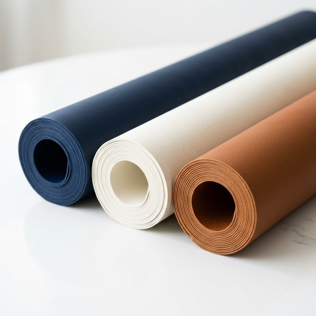 Automotive and marine upholstery vinyl rolls
